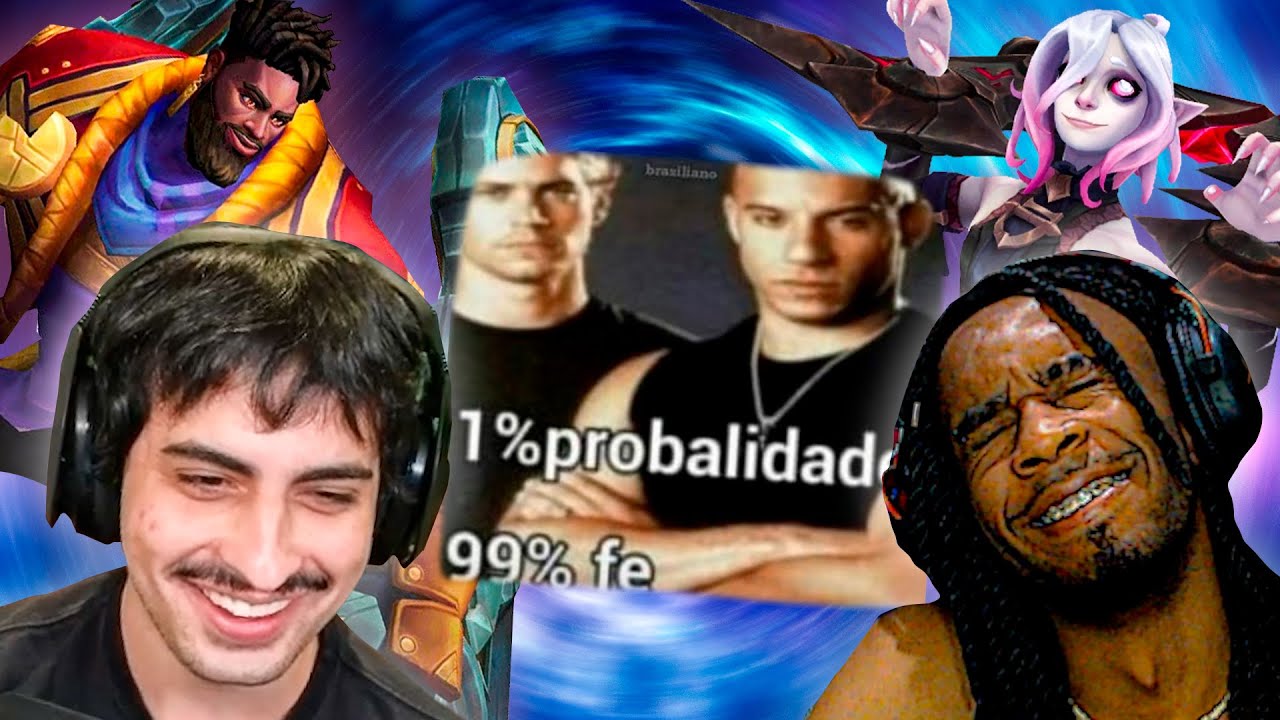K’SANT E BRIAR NO URF - FAZENDO FEIURA 😭