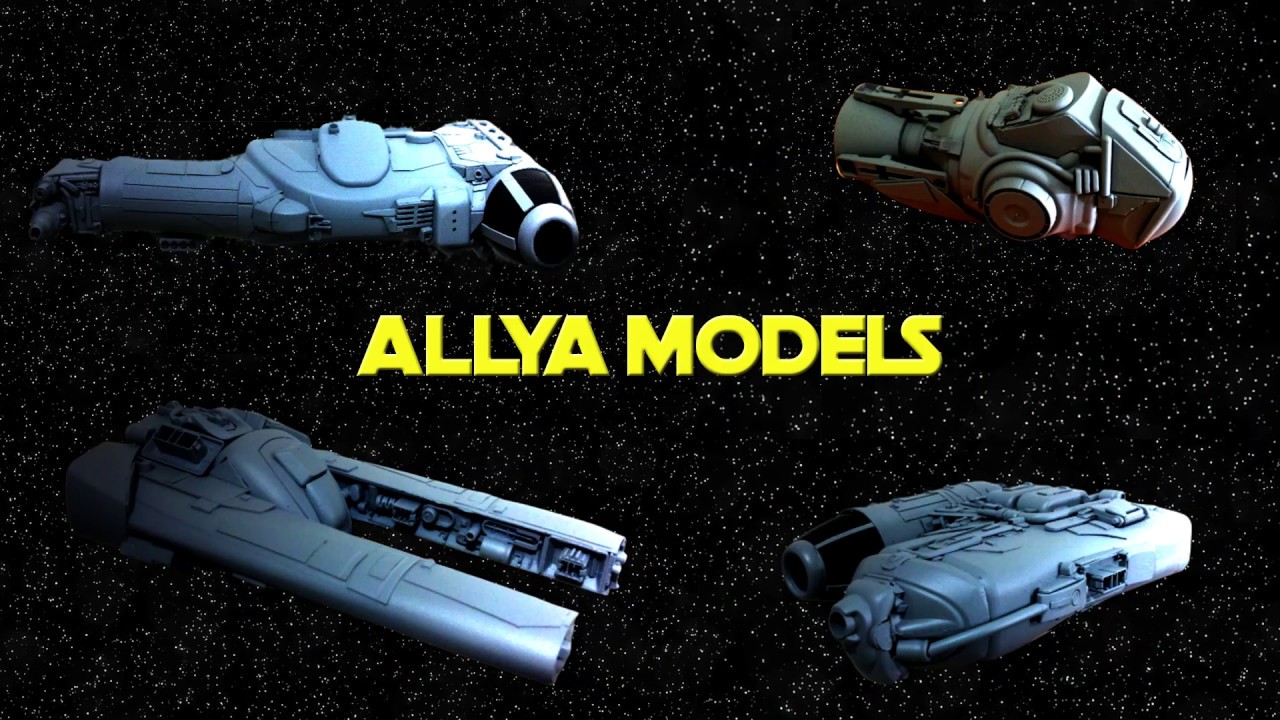 Scratchbuilding a StarWars style spaceship model
