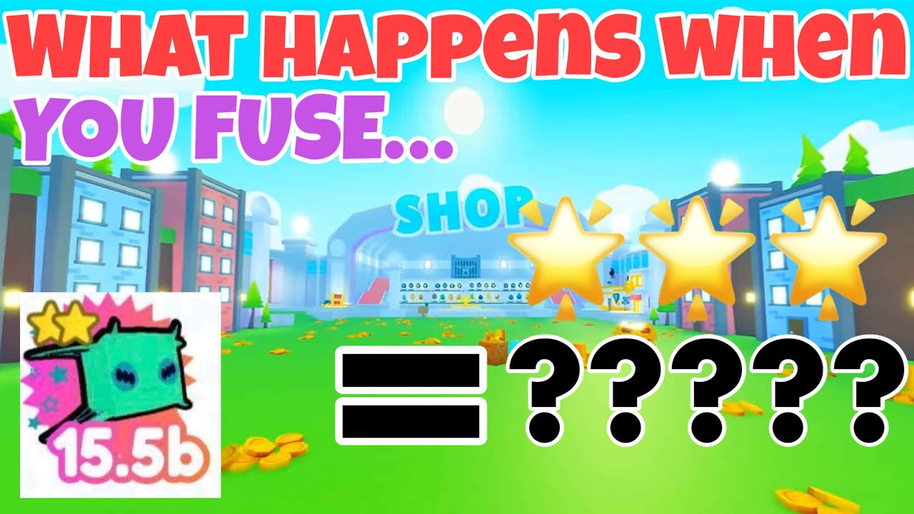 WHAT HAPPENS WHEN YOU FUSE 3 RAINBOW STAR SURFERS! -Pet Simulator X-