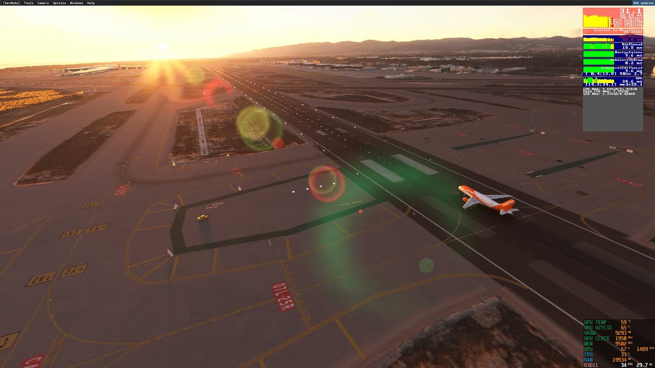 PSXT + RT + AIG : Live traffic  - issue LEBL LatinVFR