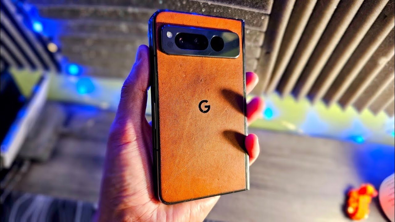 Dbrand Leather Skin after 1 month on the Pixel Fold | Long Term Review