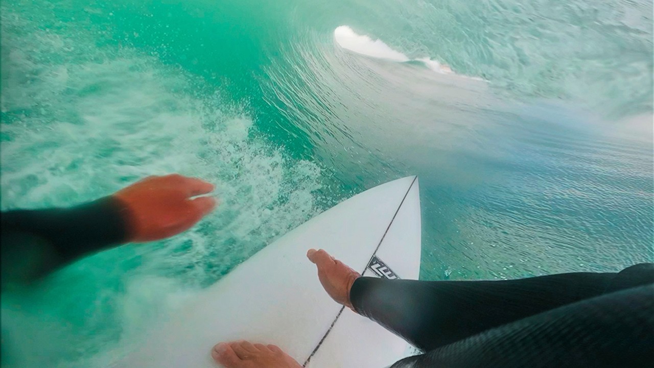 Olas Grandes de Invierno: Día Difícil y Sigo Remando