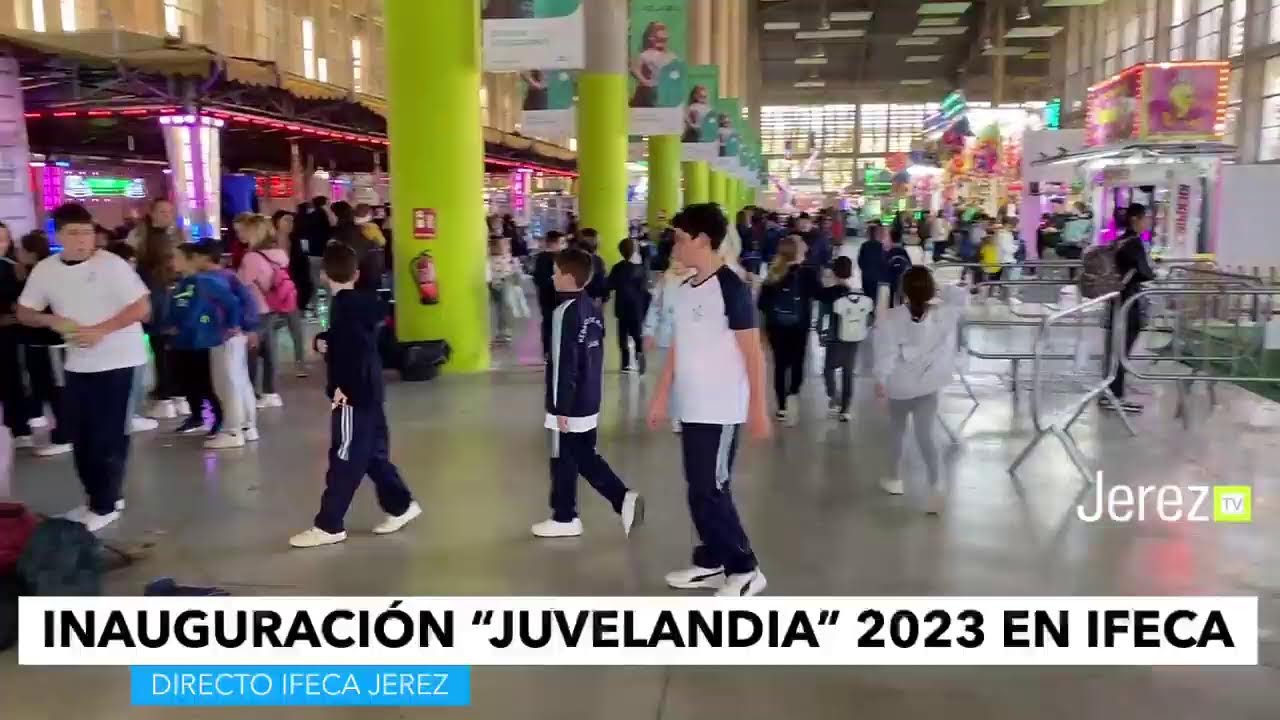 &iexcl;COMIENZA JUVELANDIA 2023 | Inauguraci&oacute;n de la Feria Juvelandia en IFECA Jerez #directo #juveland&hellip;