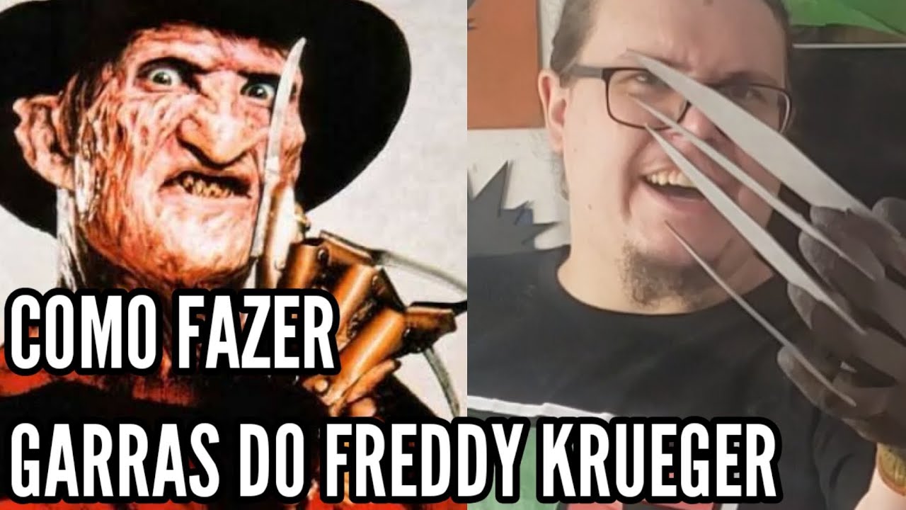 COMO FAZER GARRAS DO FREDDY KRUEGER – GIY