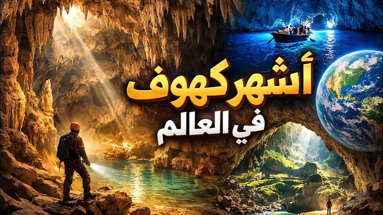 اشهر كهوف في العالم ... جمال تحت الارض ...part 1 #أشهر_كهوف_العالم#عجائب_الطبيعة#استكشاف#كهوف#وثائقي
