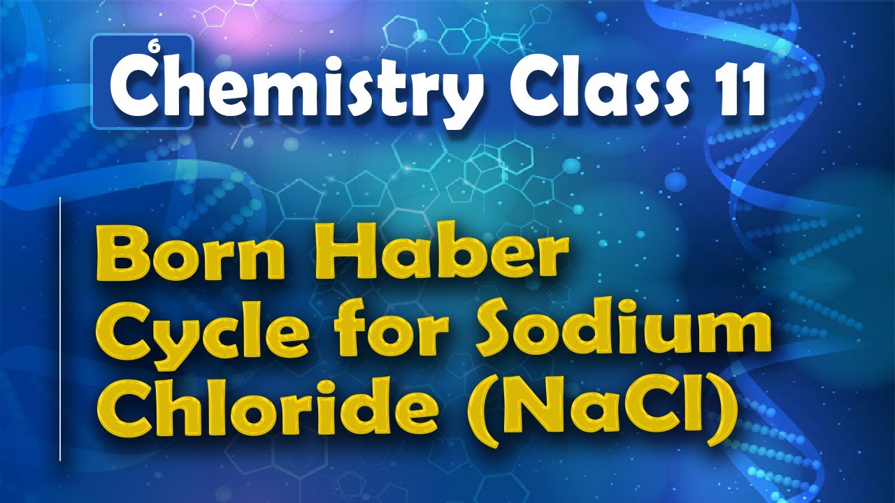 Born Haber Cycle for Sodium Chloride (NaCl) - Nature of Chemical Bond - Chemistry Class 11