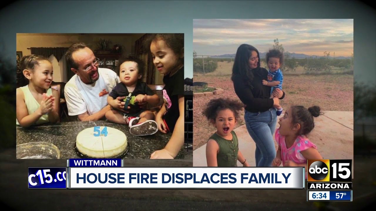 House fire displaces Wittmann family