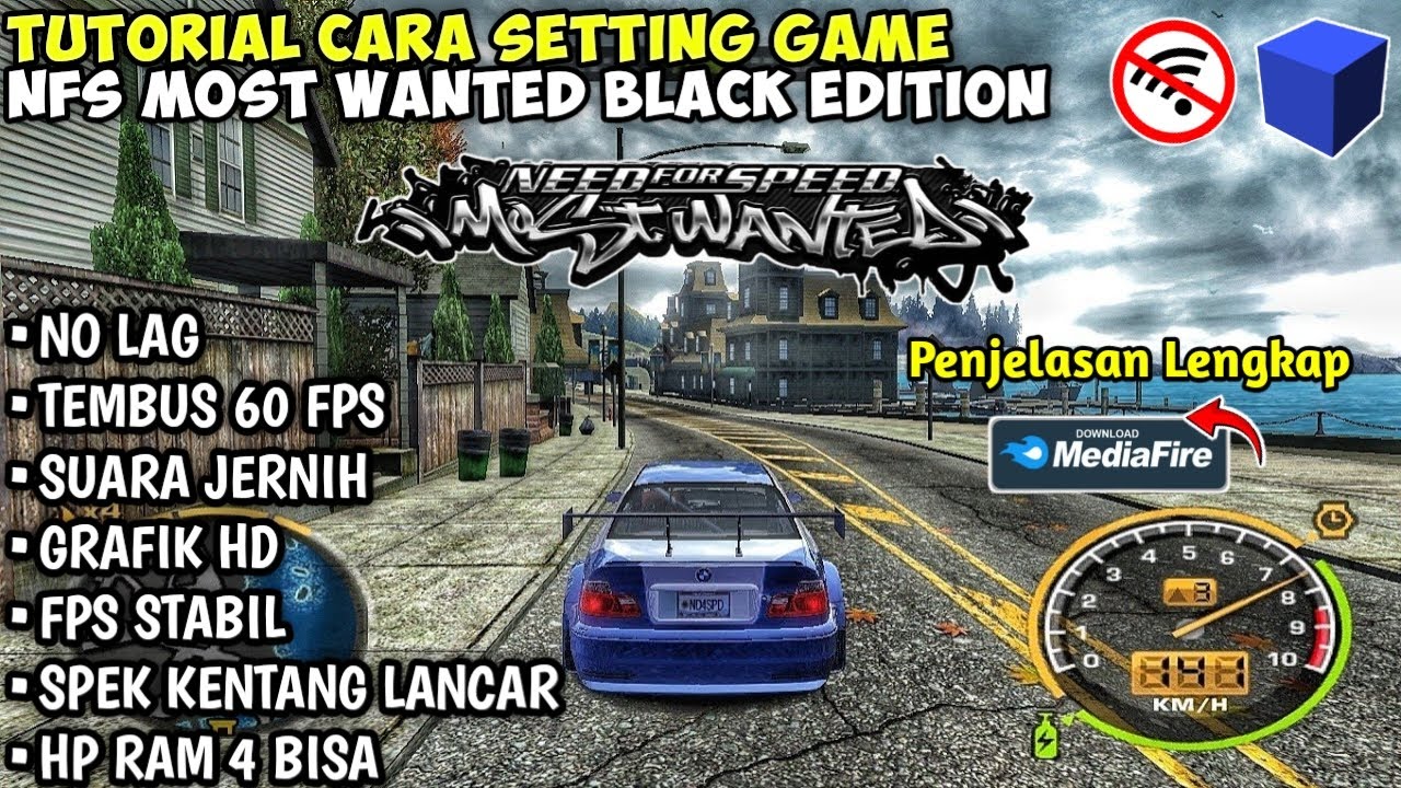 Tutorial Setting Game Need For Speed Most Wanted Ps2 Di Android
