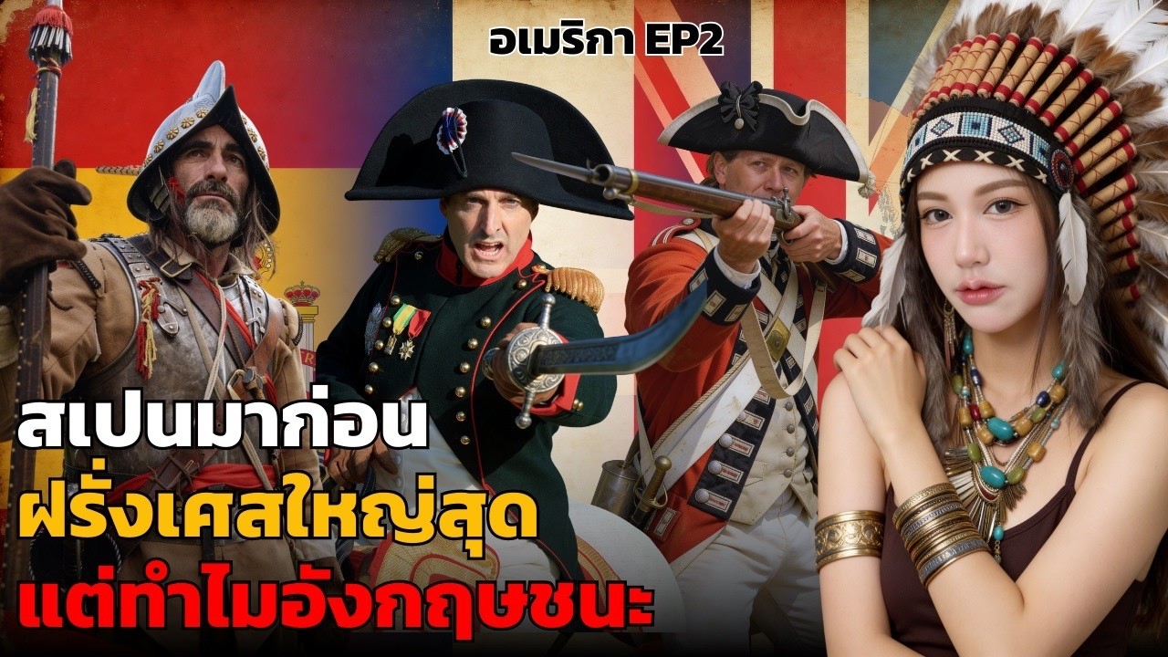 เลิกโลกสวย! ประวัติศาสตร์อเมริกาเริ่มต้นด้วยเลือด การกินคน และการค้าทาส