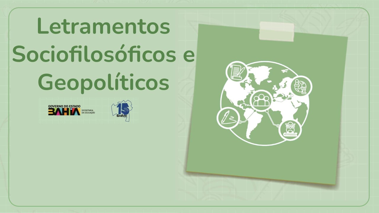 AULA DE LETRAMENTOS SOCIOFILOSÓFICOS  E GEOPOLÍTICOS 18/03/2026 1ª SÉRIE VESPERTINO