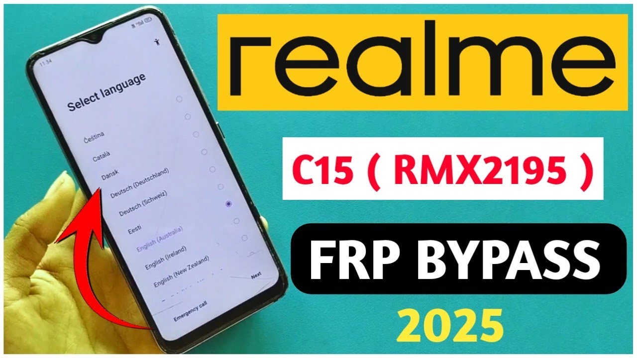 realme c15 frp bypass 2025 | realme c15 frp bypass without pc | rmx2195 frp bypass