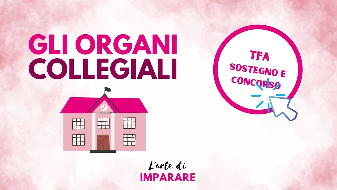 Gli organi collegiali - TFA Sostegno e Concorso docenti