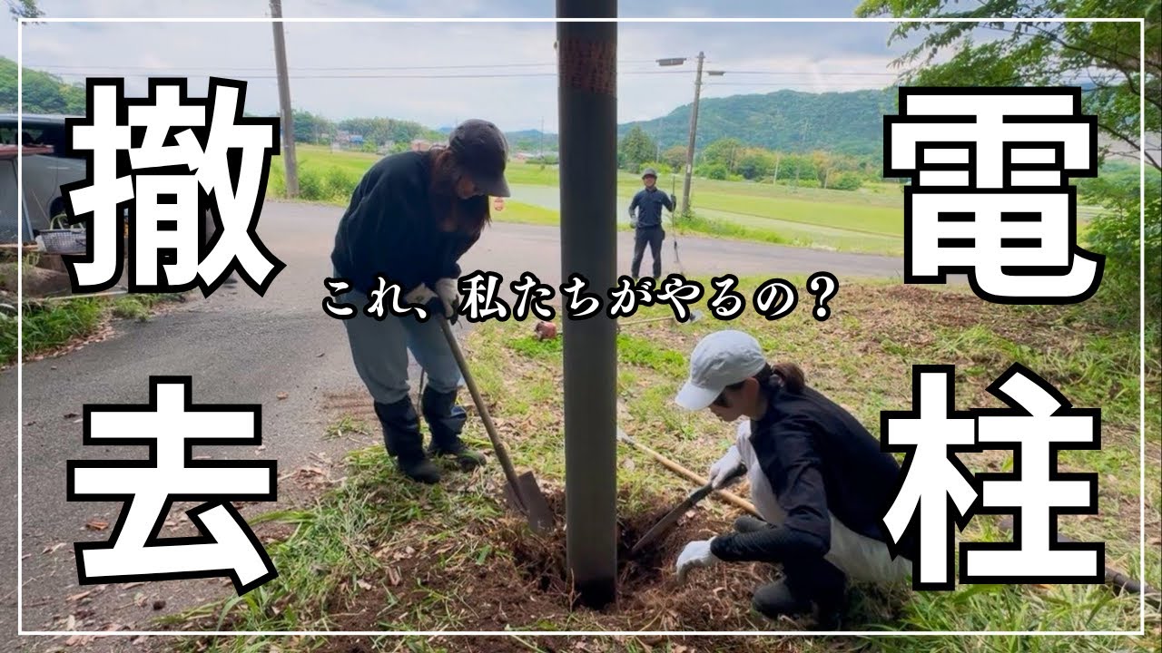 【電柱】私たち古民家買いました【撤去】
