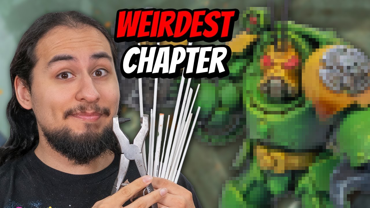 Building The Strangest Space Marines! Mantis Warriors!