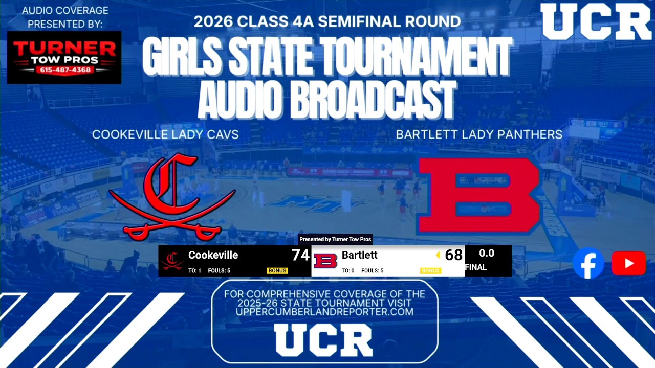 2026 Class 4A Girls State Tournament Semifinals - Cookeville vs Bartlett