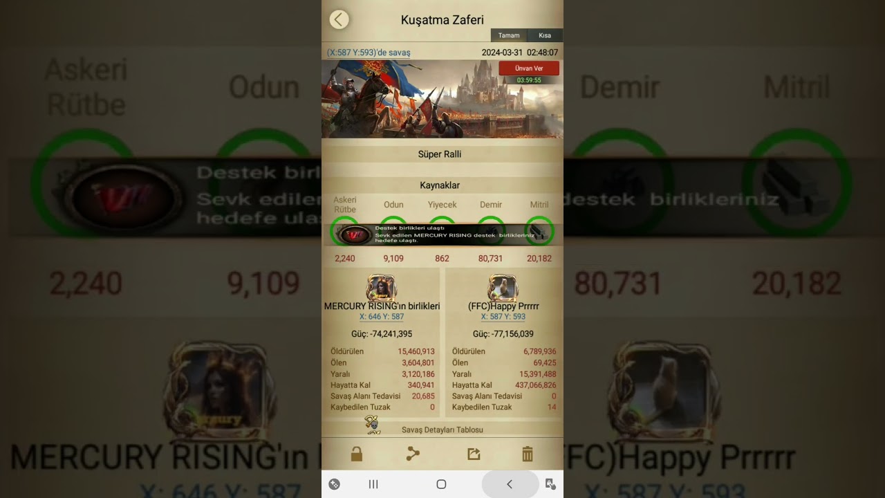 CLASH OF KİNGS 408 GTF TEAM KVK RALLYS