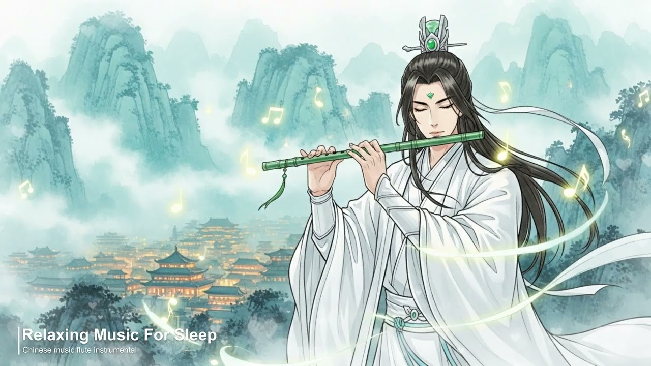 A Flute Boy Most Beautiful Chinese Flute Music, Stress Relief Music, Sleep Music