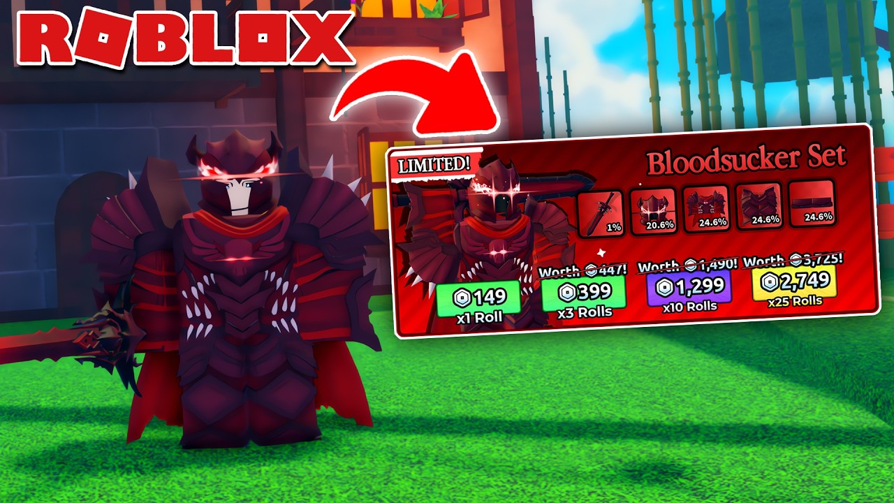 ผมจัดการมอนสเตอร์ทุกตัวด้วยชุดเกาะดีที่สุด Loot Up Roblox