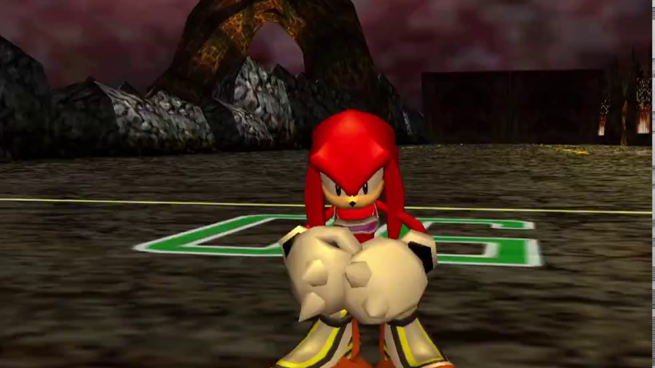 Sonic Riders knuckles digital dimension
