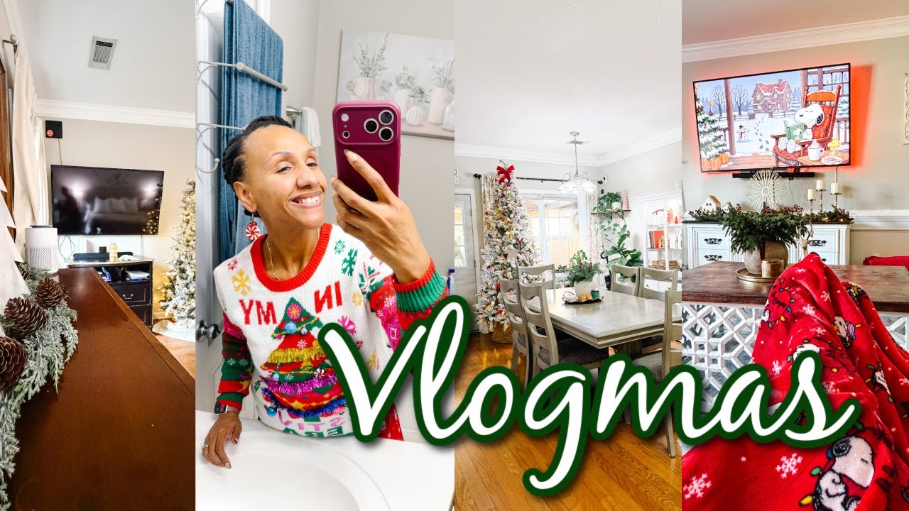 Воскресная перезагрузка Vlogmas ✨ Церковь, вечеринка в уродливых свитерах и уютная рождественская...