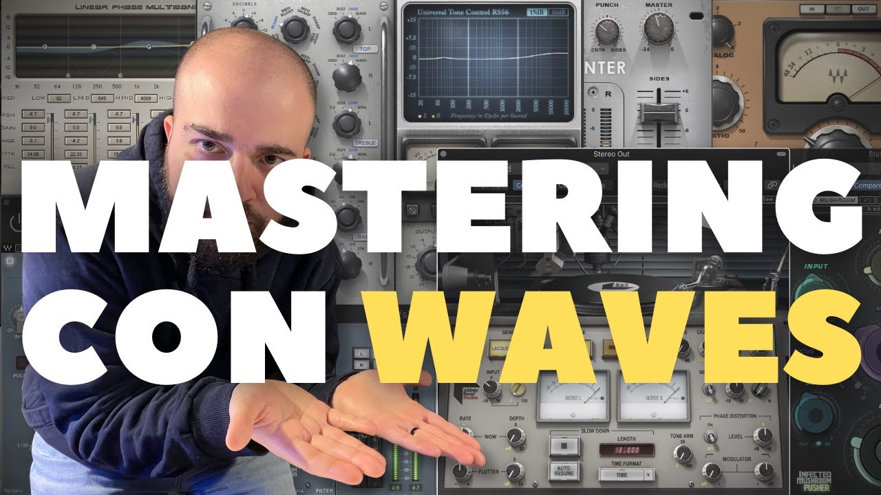 COME FARE MASTERING CON SOLO PLUGIN WAVES nel 2021