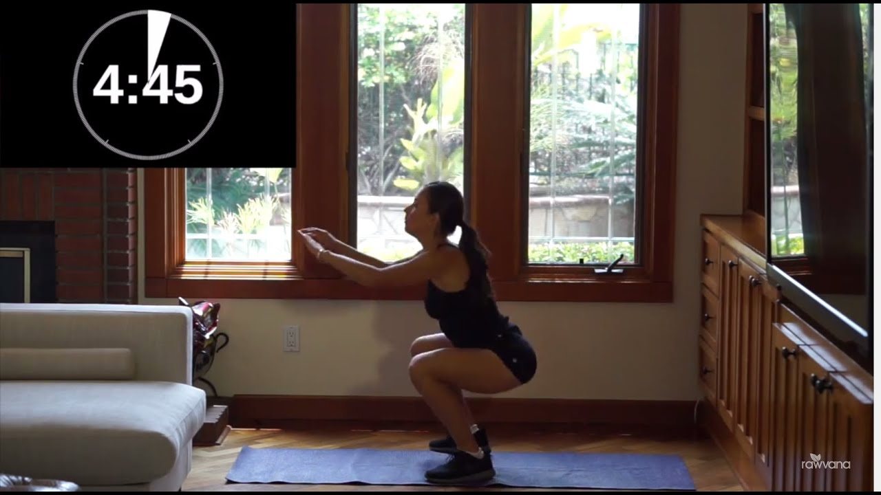 Rutina de Ejercicio para Tonificar el Cuerpo (5 minutos) #RawvanaFit