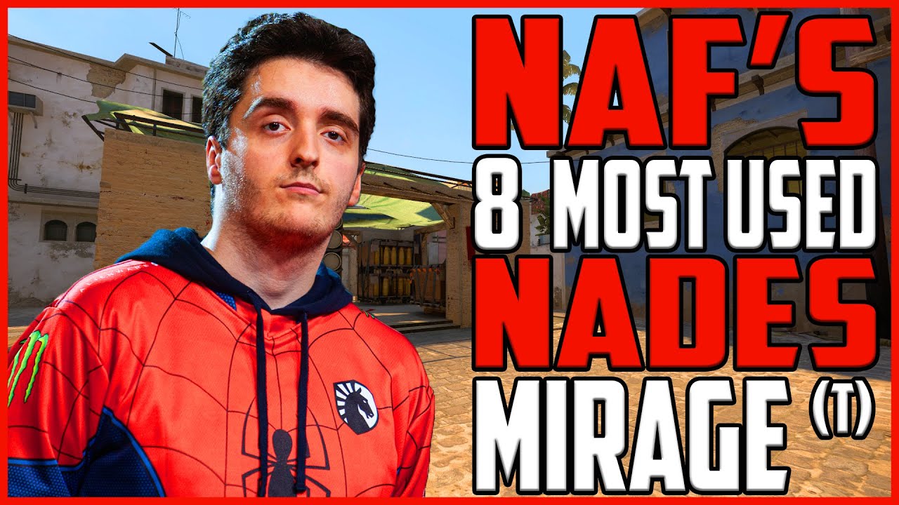 NAF 8 most used Nades on Mirage (T)