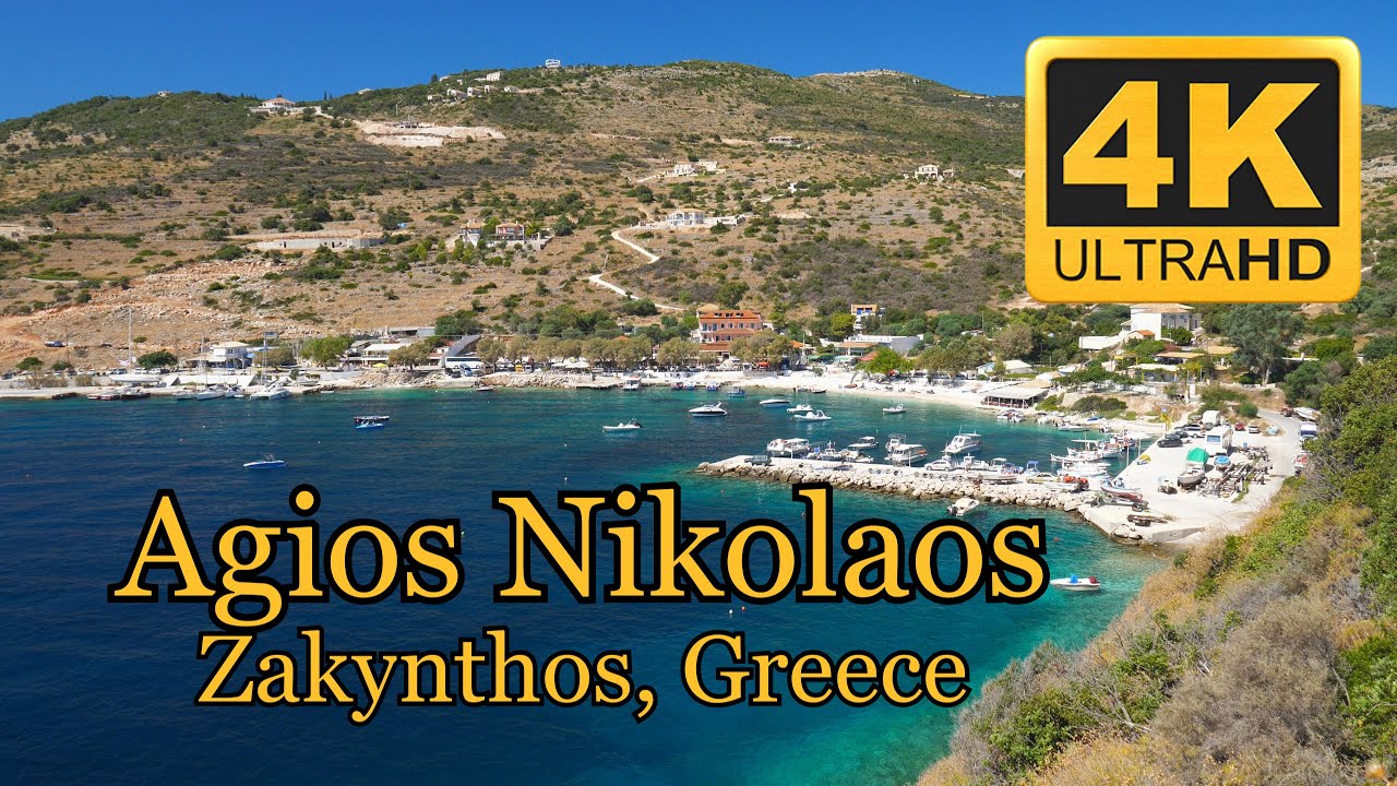 Agios Nikolaos and the Surrounding Area, Zakynthos, Greece