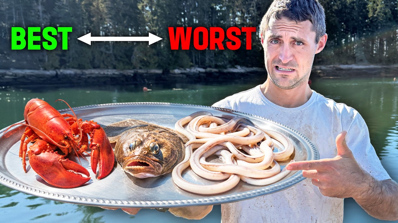 I caught and cooked every cold water seafood