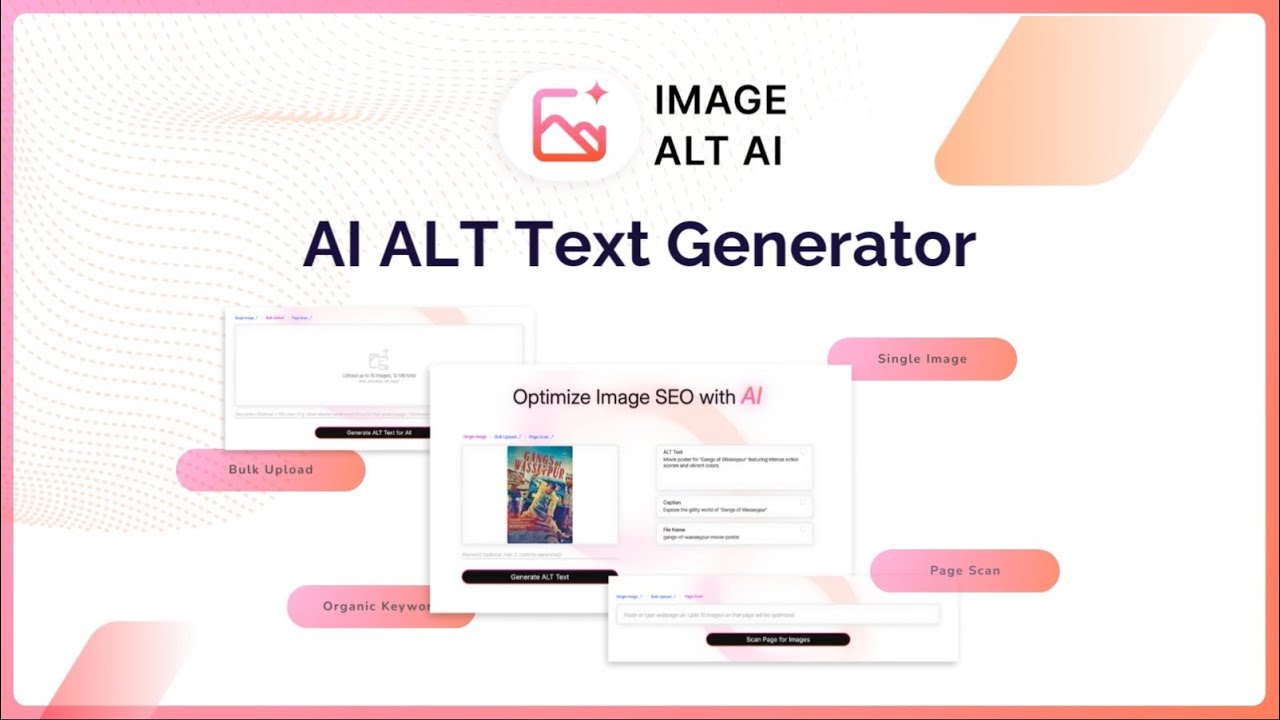 Image Alt AI  - Tutorial | An ALT Text Generator that's possibly so Unique, it's the Best