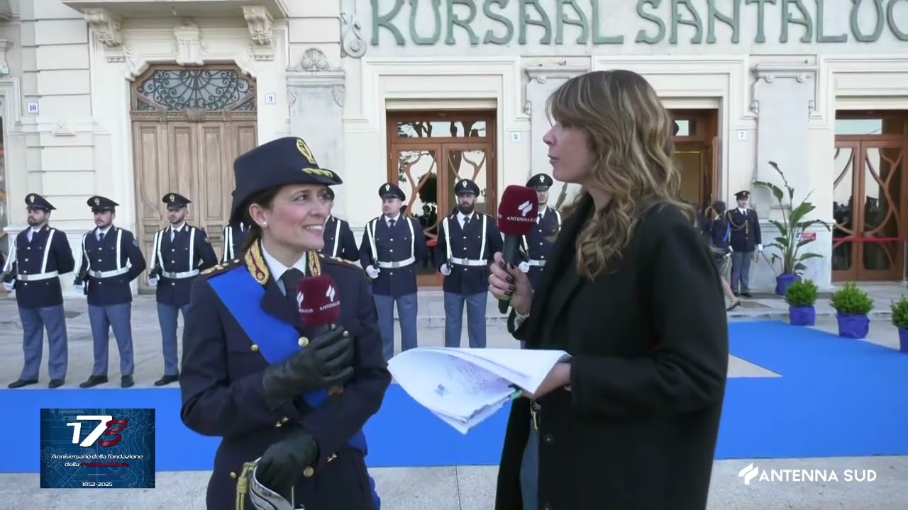 10 APRILE 2025 - 173° ANNIVERSARIO FONDAZIONE DELLA POLIZIA DI STATO - DAL K. SANTALUCIA DI BARI