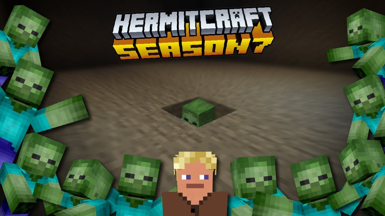 The Zombie Hole! - Minecraft Hermitcraft Season 7 #2