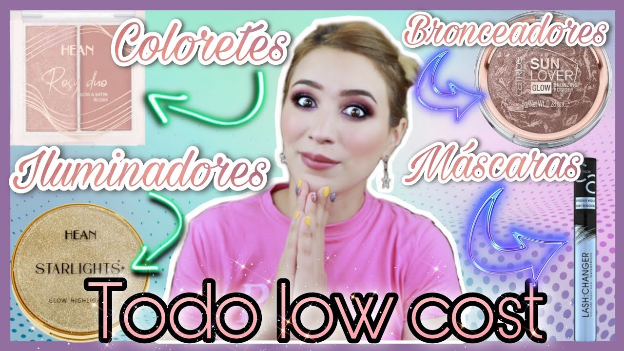 💥TRES FAVORITOS LOW COST DE CADA CATEGORÍA: Bronceadores, coloretes, iluminadores y máscaras!