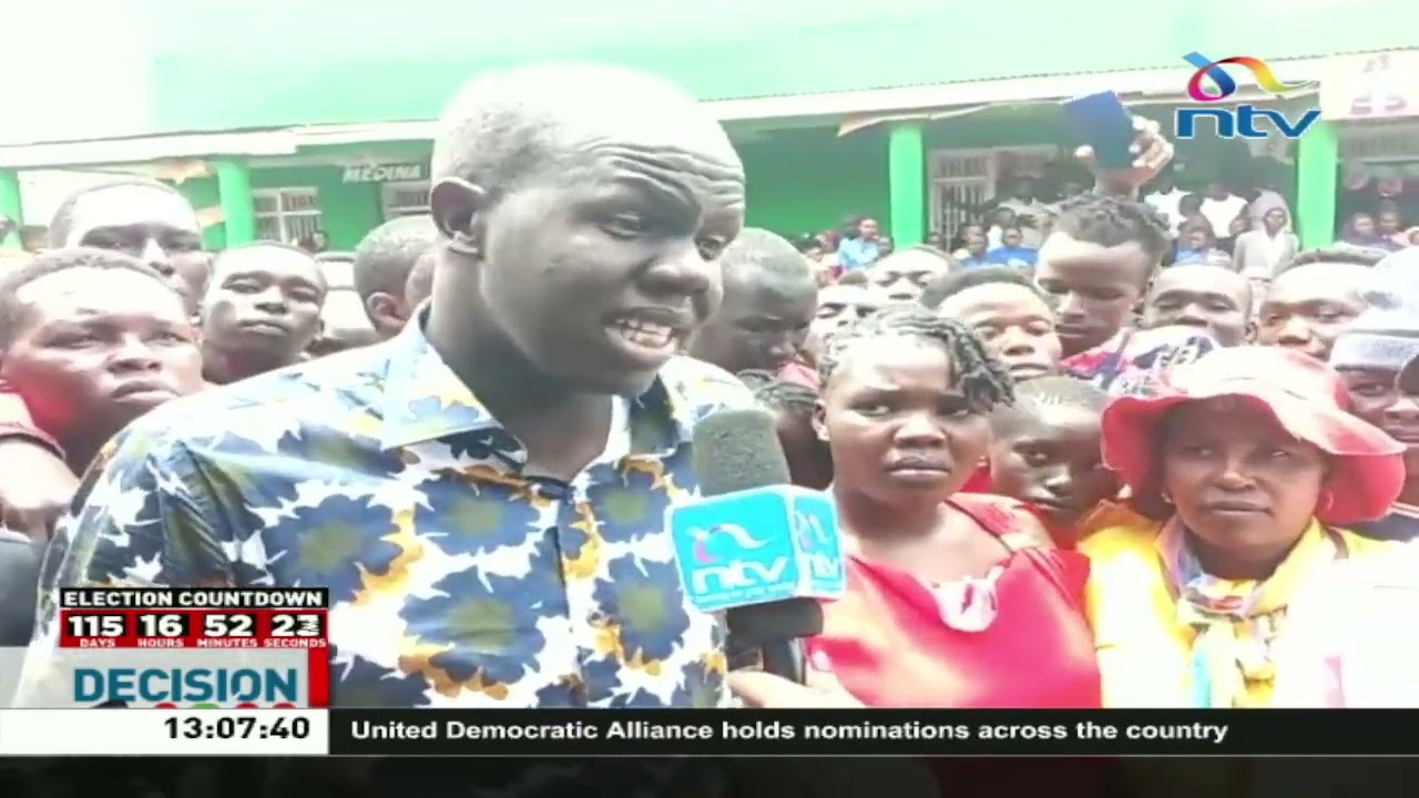 #UDANominations: Vote tallying exercise for Mogotio Constituency in Baringo county suspended