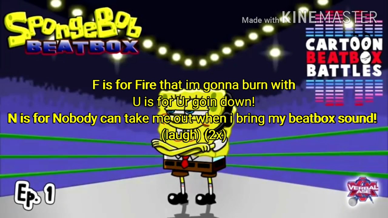 Spongebob vs. Mickey Mouse beatbox lyrics (to the remix)