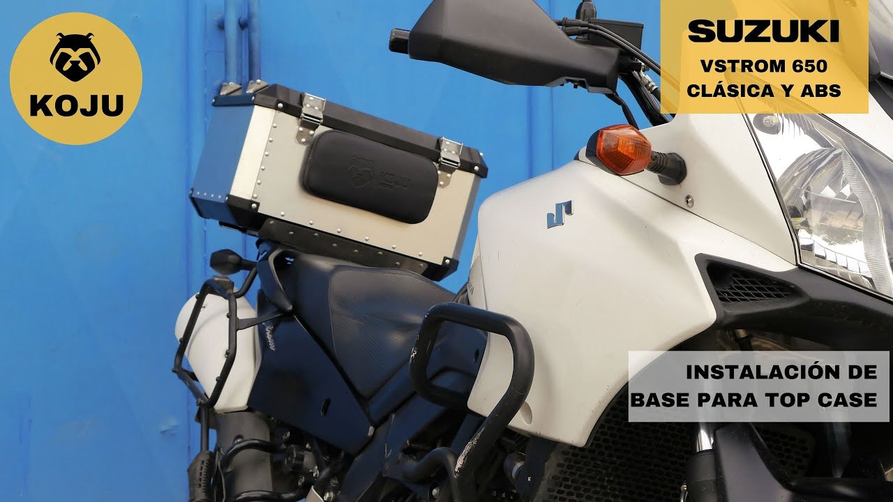 Instalación de maletero KOJU en Suzuki 