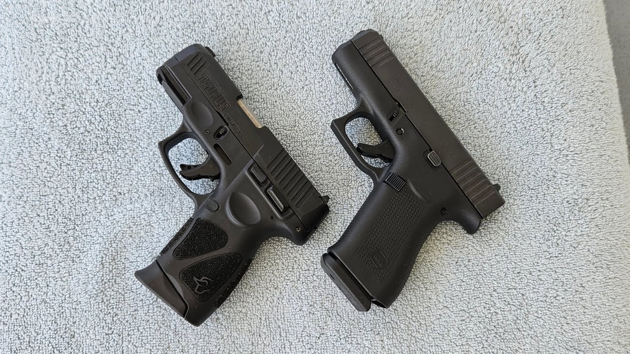 Противостояние Glock 43X и Taurus G3C 9 мм