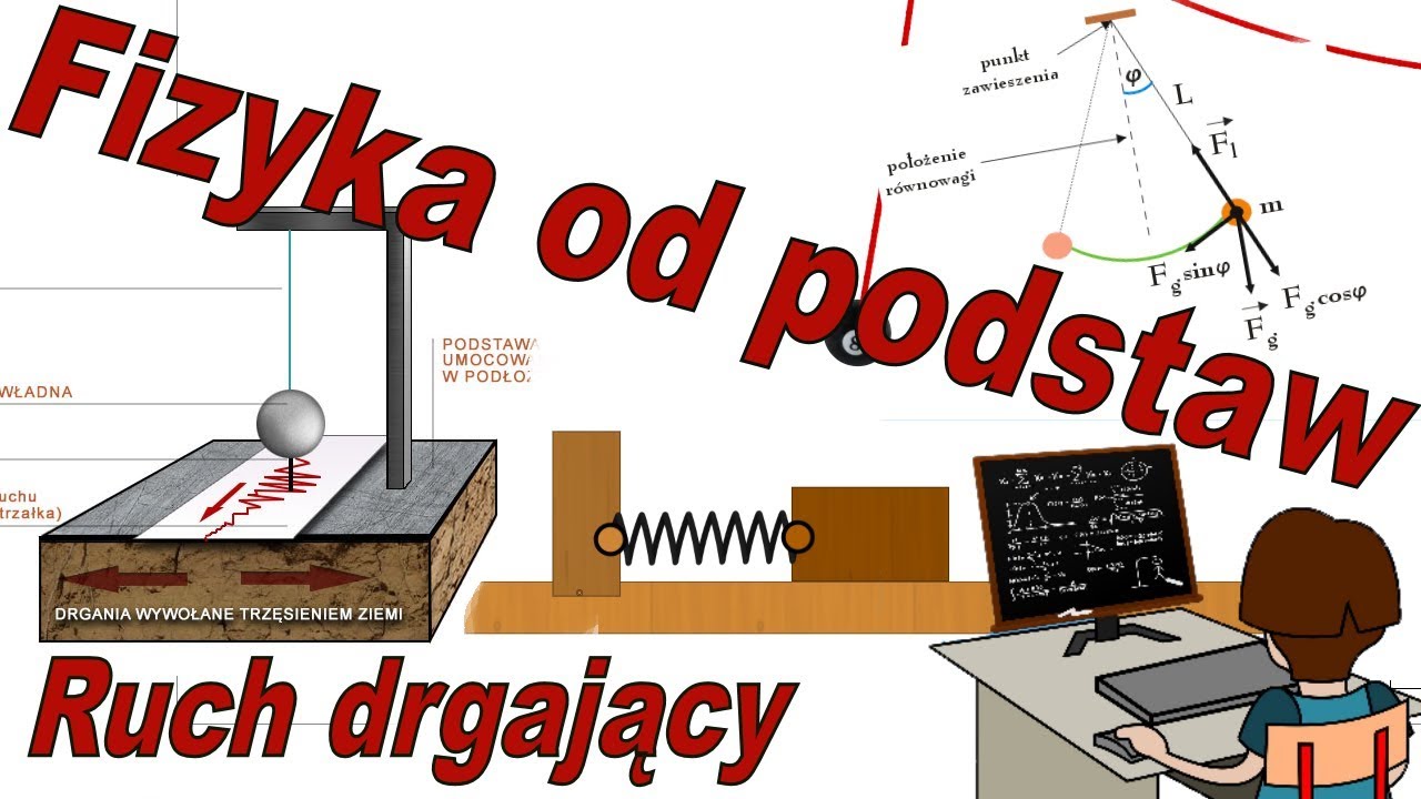 Fizyka od podstaw: Ruch drgający, wahadło matematyczne, TRZĘSIENIE ZIEMI jak je zbadać?