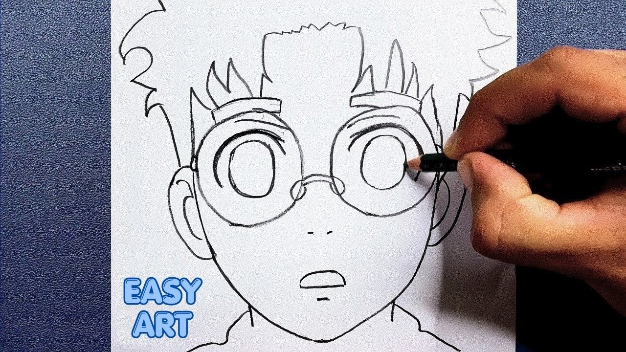 Easy Steps To Draw OKARUN (DANDADN) || Easy drawing ideas for beginners step-by-step