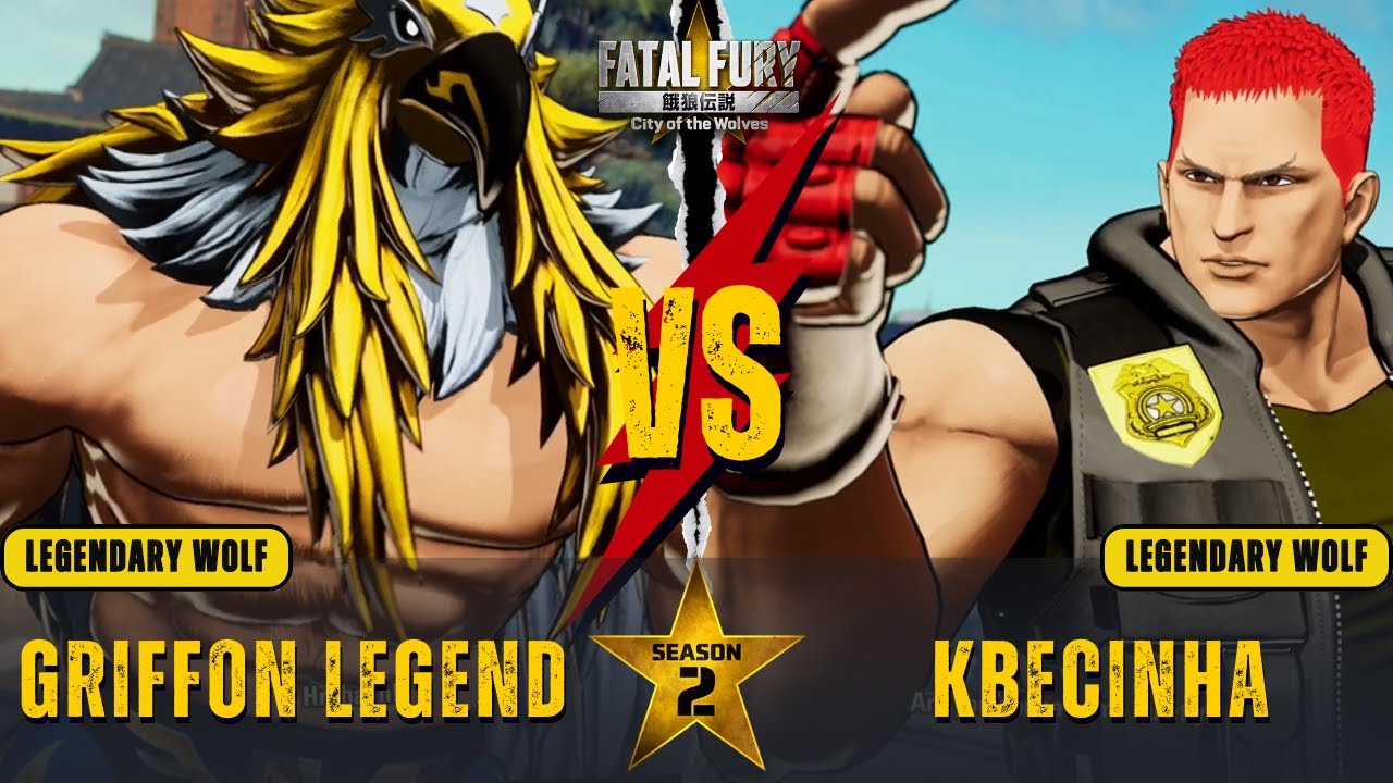 FF:CotW 🌟 GRIFFON LEGEND (Tizoc) vs KBECINHA (Kevin)🌟Replay Match - FATAL FURY: City of the Wolves!