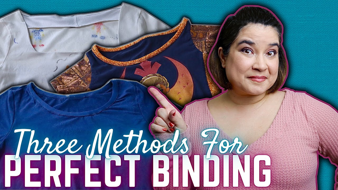 How to Sew a Knit Binding Neckline