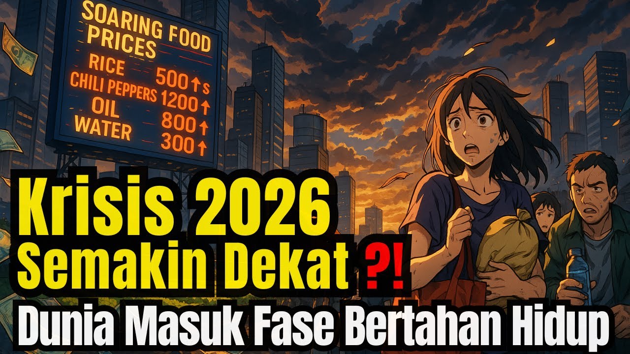 Готовьтесь к кризису 2026 года‼️Вступаем ли мы в фазу выживания?