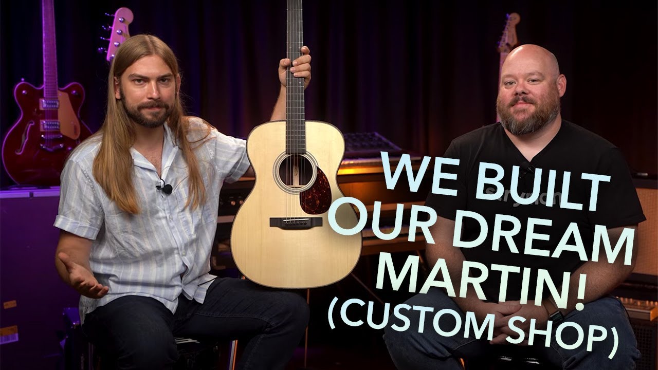 Martin Custom Shop Эксклюзивно от OM Alamo Music | Мы создали гитару Martin нашей мечты!