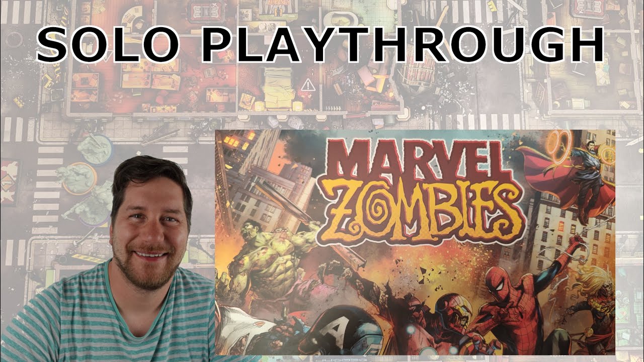 Marvel Zombies Deutsch - Regeln + Live Solo Playthrough