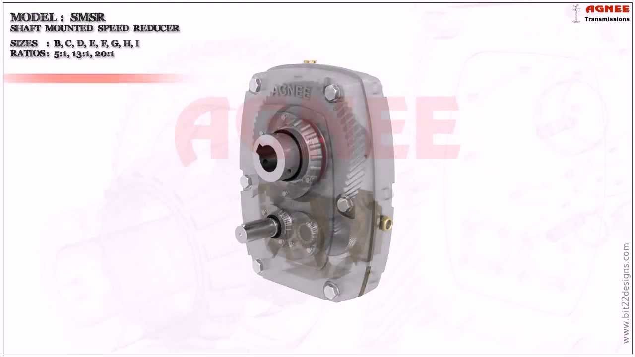 SMSR - Shaft Mounted Speed Reducer, SMSR Gearbox