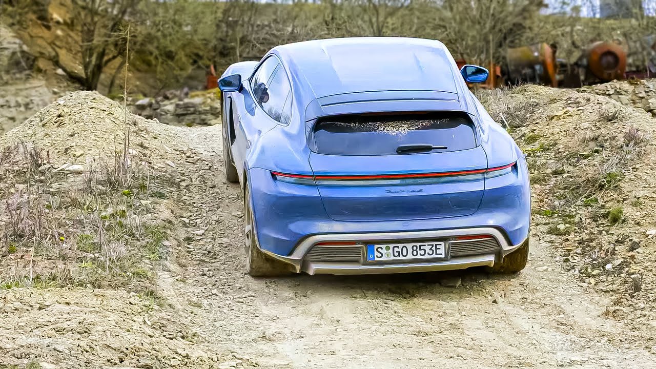 Porsche Taycan Cross Turismo - Off-Road Test Drive [No Talking]