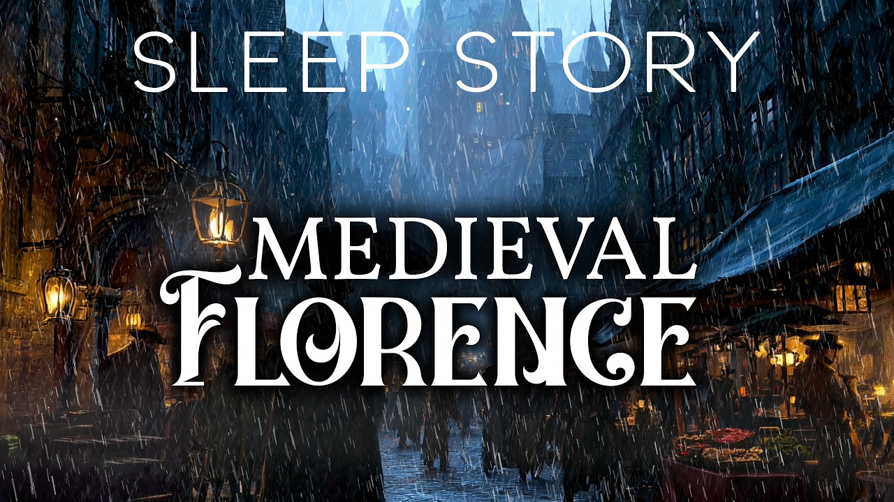 Дождливая прогулка по средневековой Флоренции: уютная сказка на ночь.