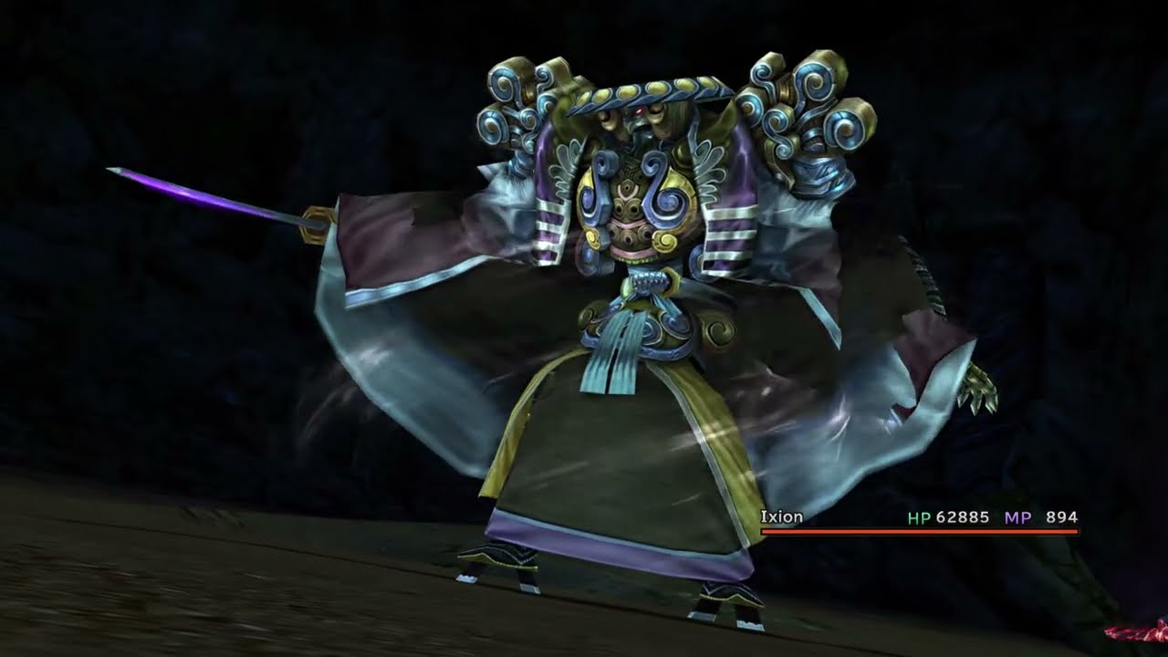 FINAL FANTASY X - Ixion vs Dark Yojimbo