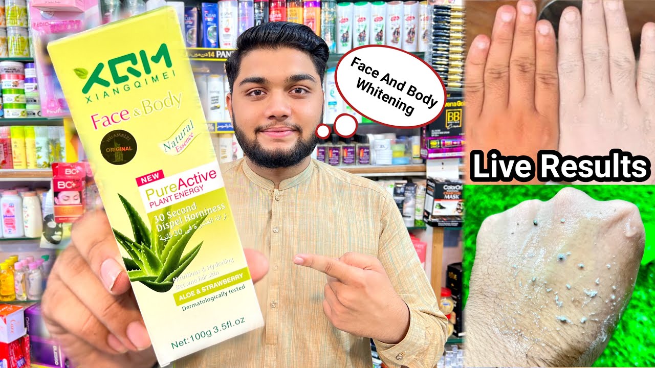 Full Body Whitening Gel | XQM Face And Body Cleansing Scrub Gel