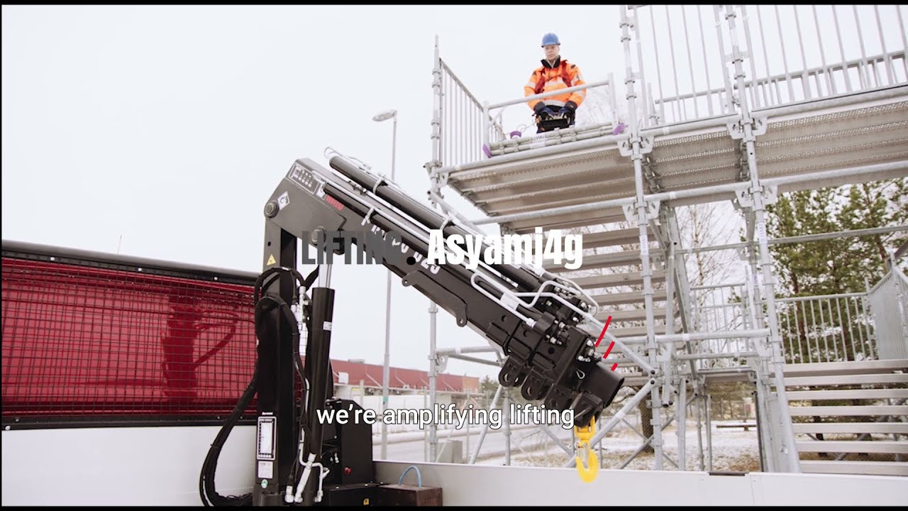 Lifting. Amplified. - HIAB Light & Medium Loader Cranes